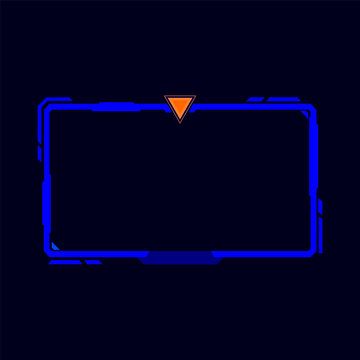 Streaming Screen Panel design - VECTOR