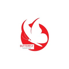 Beauty Butterfly Vector icon design