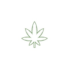 Canabis leaf logo