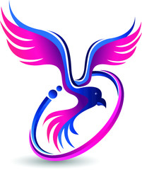 fly bird logo