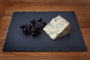 Stilton Blue Cheese with Sable Grapes
