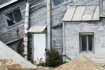 abandoned building