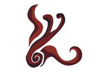 Bown flora ornament decoration