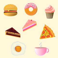 Breakfast food and beverage