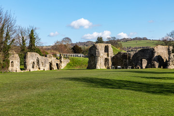 Fototapeta na wymiar The Ruins of St Pancras Priory, Lewes