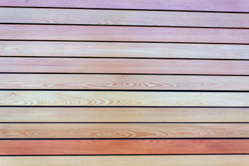 A set of varnished boards. Wood texture for background.