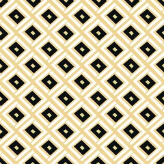 Afwasbaar Fotobehang Art deco Art deco abstract naadloos patroon. Vector vintage achtergrond met lijnen