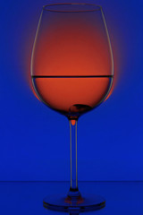 glass of red wine