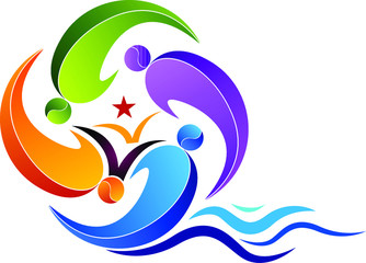 swimming education logo