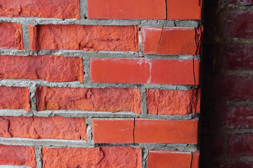 brick wall crack texture cracked pattern vintage