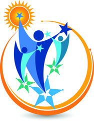 couple bright star logo