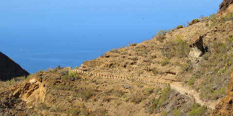Fototapeta na wymiar Barranco del Infierno, Adeje, Tenerife