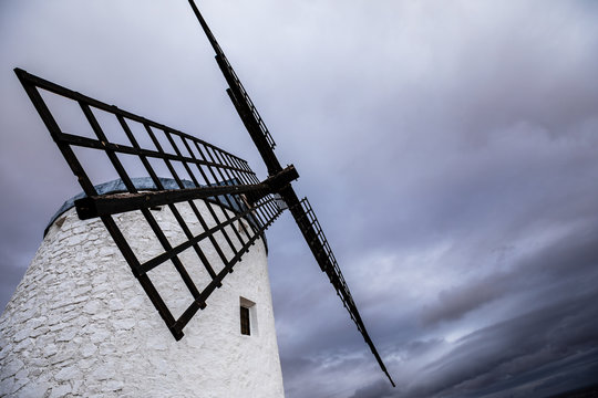 Traditional windmill in Don Quichote Country