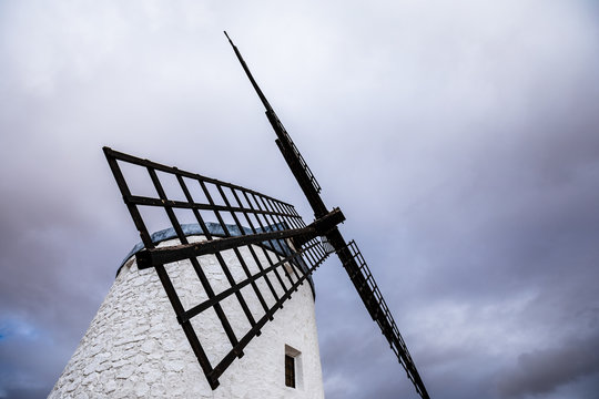 Traditional windmill in Don Quichote Country