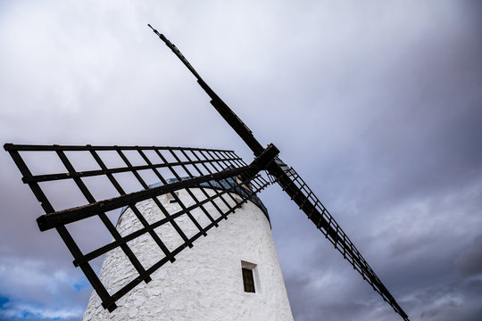 Traditional windmill in Don Quichote Country