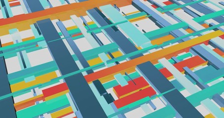 Gaming Retro Background with Pixel Platformer Concept Art