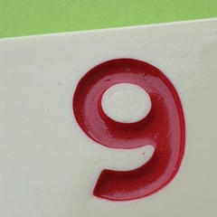 colorful numbers on the table
