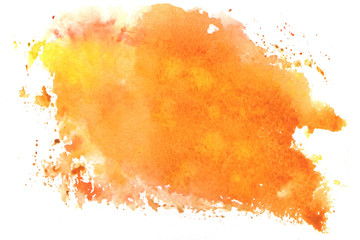 Abstract orange background in yellow tones