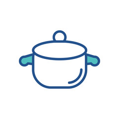 sauce pan icon collection, trendy style