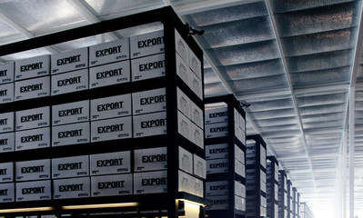 export logistic godown store on rack