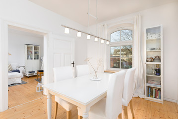 Dining room in a countryish house
