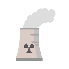 原子力　原発　放熱塔　放射能　放射線　原子力発電