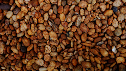 pebbles on the beach stone background