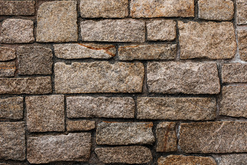 Schöne alte Steinmauer als Hintergrund.
