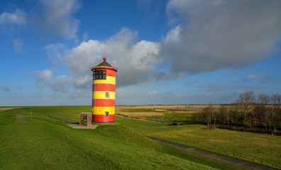 Famous Pilsum Lighthouse