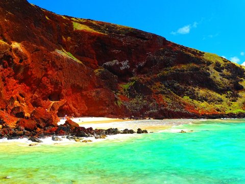 South America, Chile, Archipelago Polynesia, Easter Island
