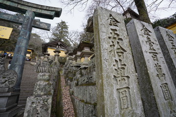 金比羅宮の灯篭