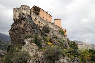 Fototapeta na wymiar La citadelle de Corte