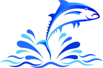 jump fish logo