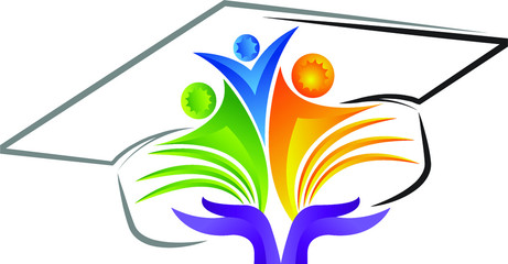 Obraz premium education logo