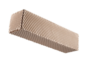 Closed cardboard packaging. Eco-friendly packaging.