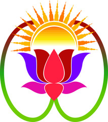 sun flower logo