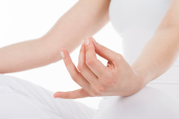 Fototapeta na wymiar Yoga Meditation Spiritual Mental Health