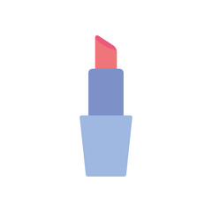 lipstick flat style icon vector design