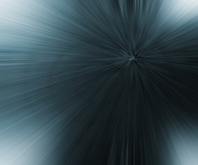 Abstract blue background. Fractal explosion of a star with glitter and lines. The illustration is beautiful.