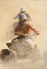 Quads in dust storm © José 16