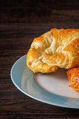 Plate of croissant