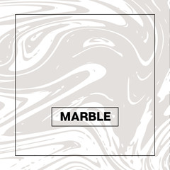 Obraz premium Gray Marble Texture Vector Square Liquid Ink Background. Fluid Paint Suminagashi Modern Pattern for Wedding Invitation, Flyers, Corporate Identity. Hipster Stone Marble Texture, Faded Paint Splatter.