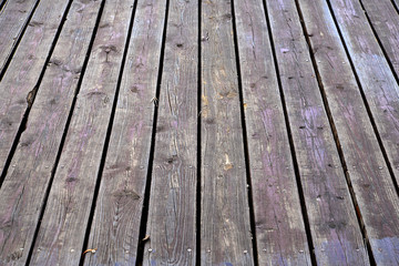 Wood floor perspective background