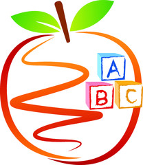 education apple logo