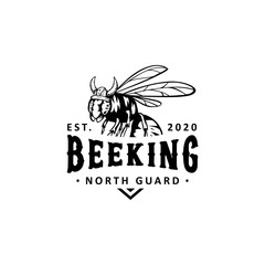 viking labels, emblems and logo