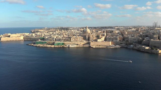 Malta old town cityscape