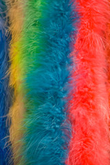 Colorful Fluffy Scarfs