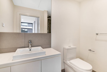 Empty and unfurnished brand new apartment
