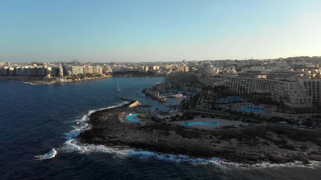 Marina from a drone