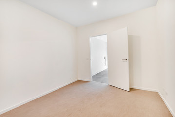 Empty and unfurnished brand new apartment